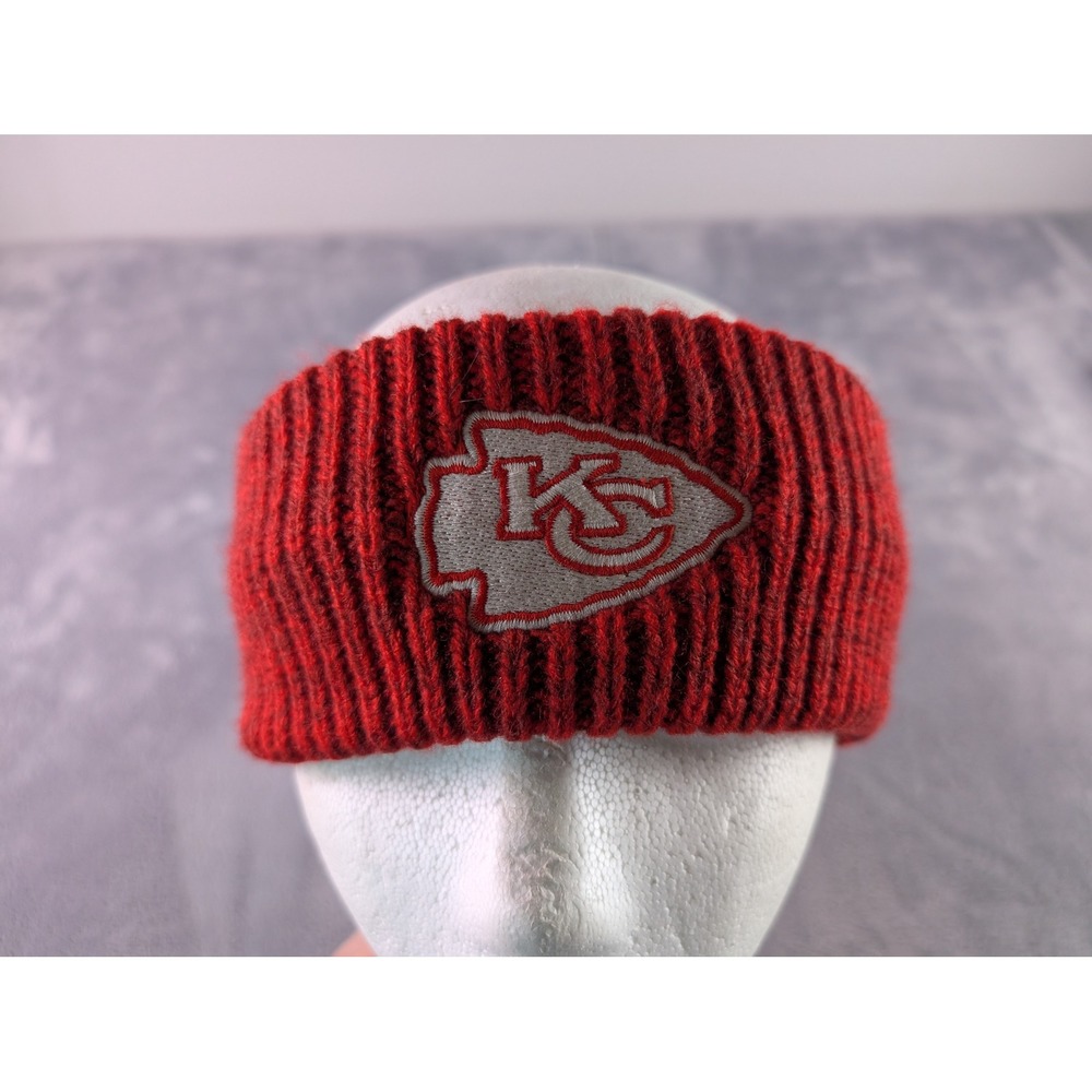 47 Brand Kansas City Chiefs NFL Womens Knit Headband Red Ear Warmer 111821-046